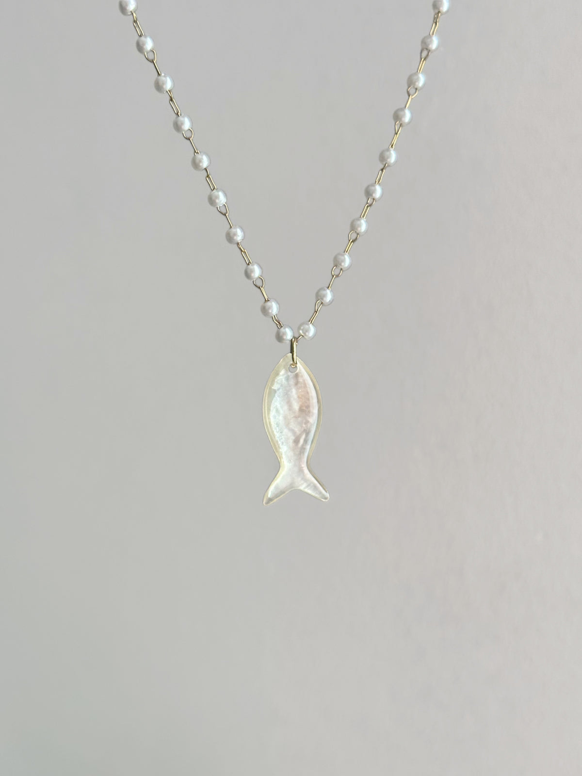 Collier Pearl Fish
