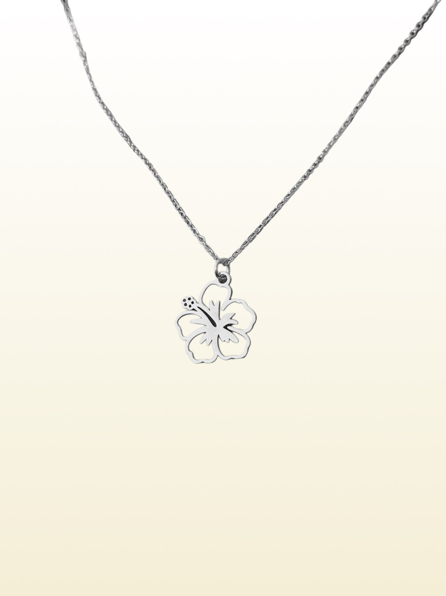 Collier Fleur Hibiscus
