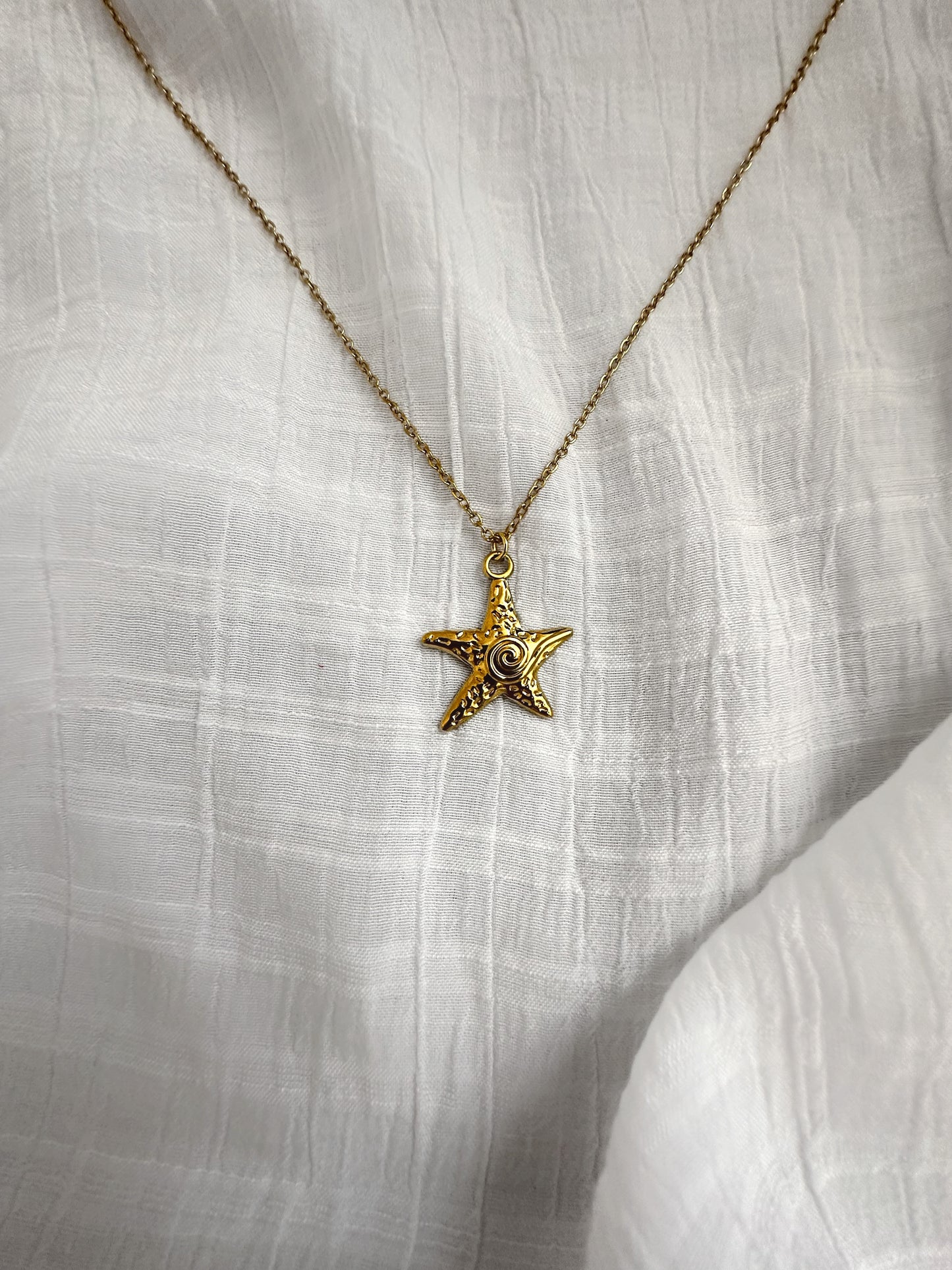 Collier Étoile Spirale
