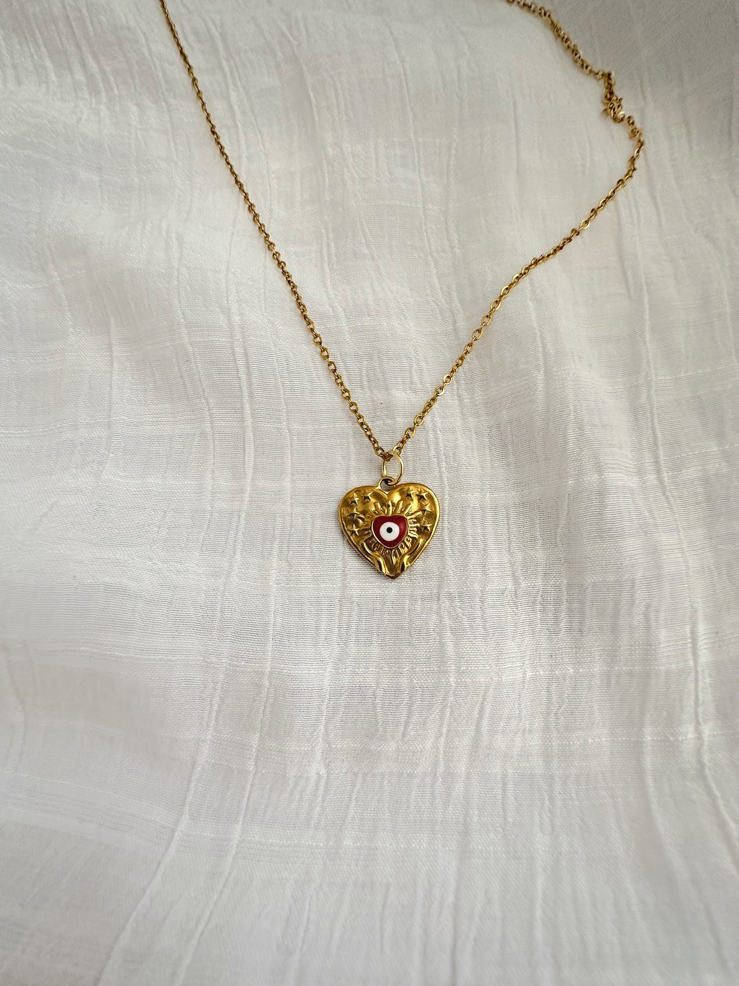 Collier Cœur Œil