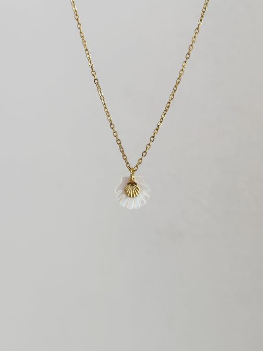Muschelkette Perle