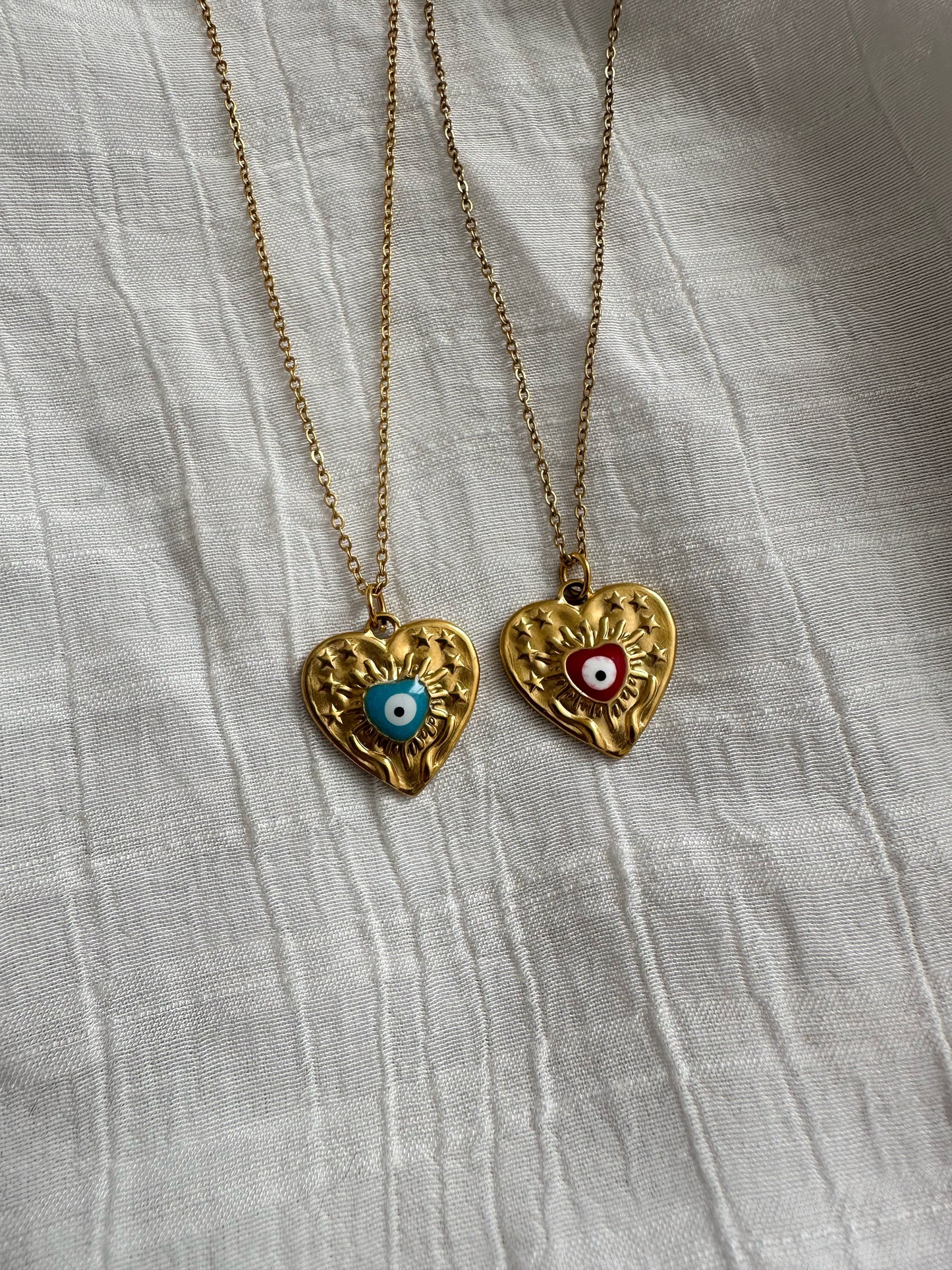 Collier Cœur Œil