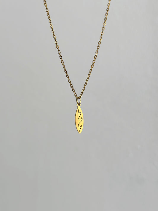Collier planche de surf