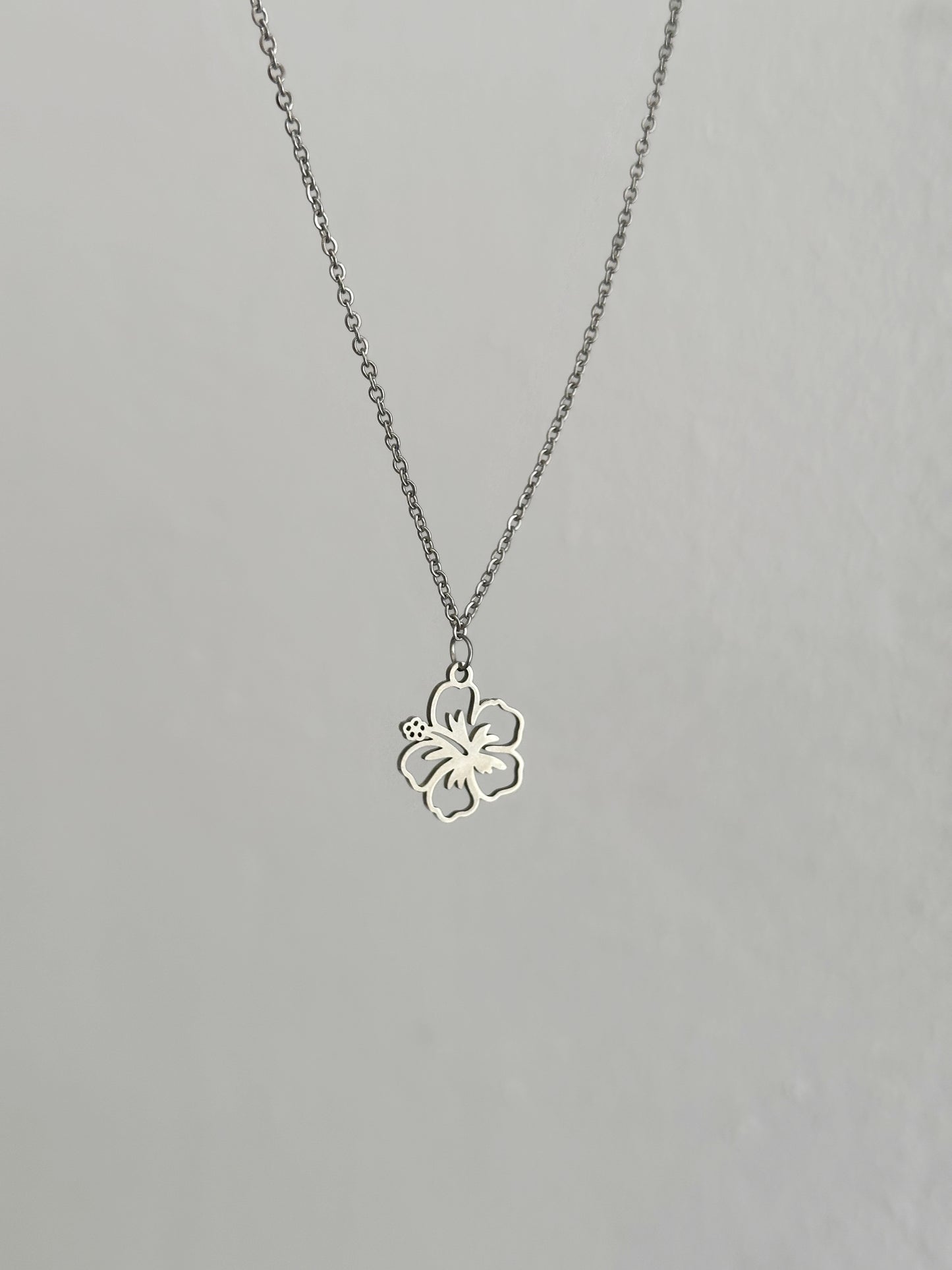 Collier Fleur Hibiscus