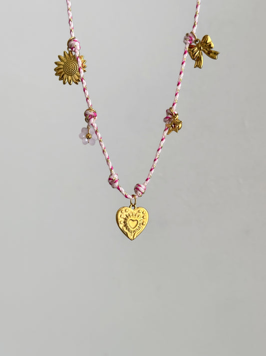 Collier Coeur de Pétales